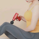 Mini Massageador Elétrico Profissional Muscular e Facial Recarregável Massagem e Terapia